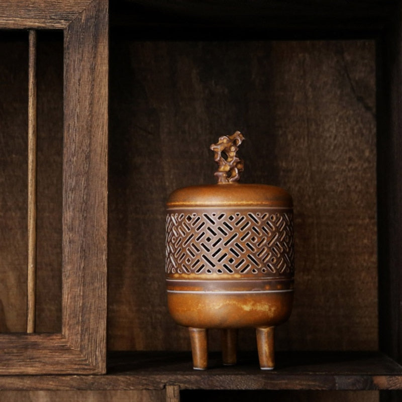 antique incense burner