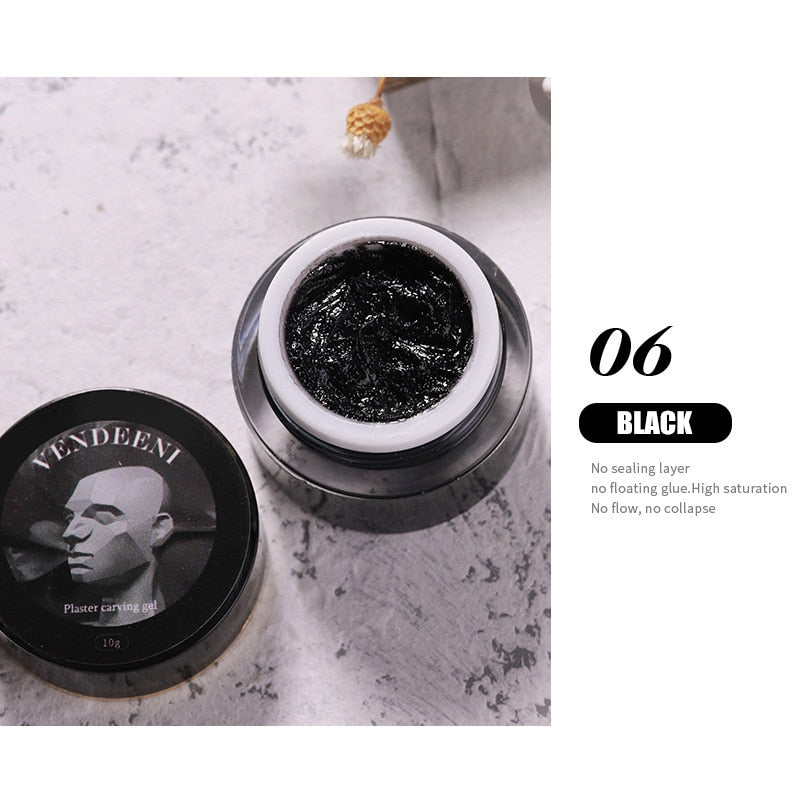 gypsum nail gel