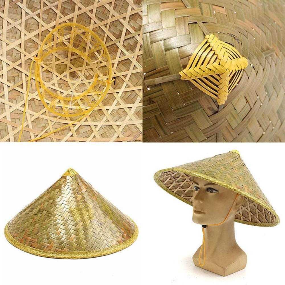 bamboo cone hat