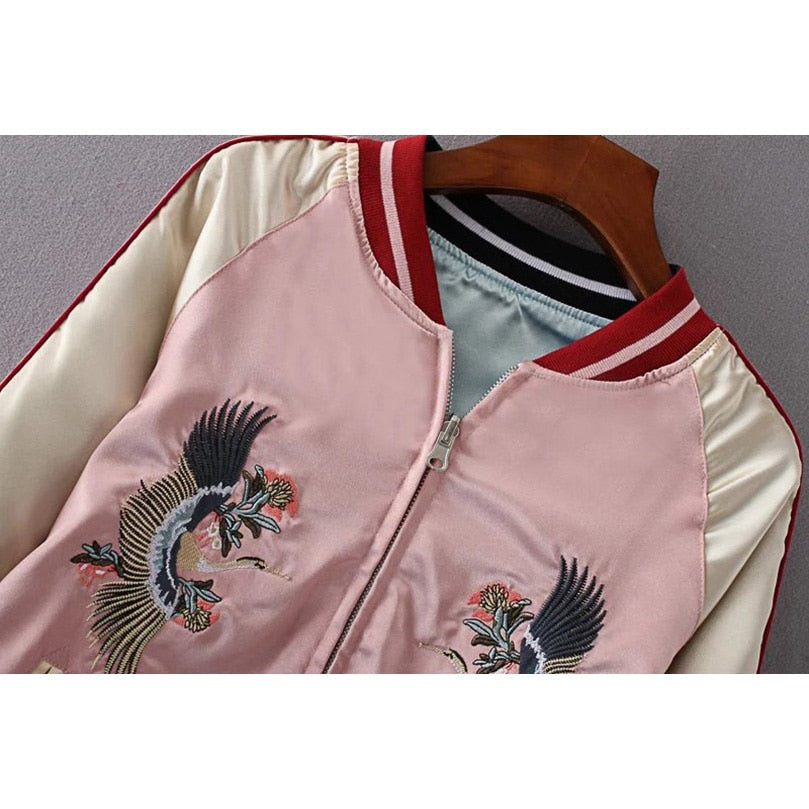 tiger roar bomber jacket