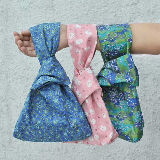 rabbit wrist knot bag
