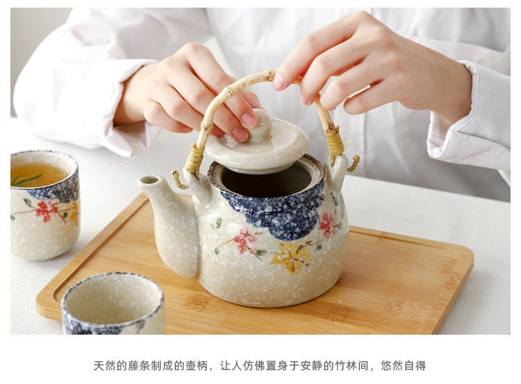 snowflake tea set