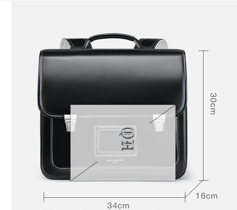 steel buckle backpack size