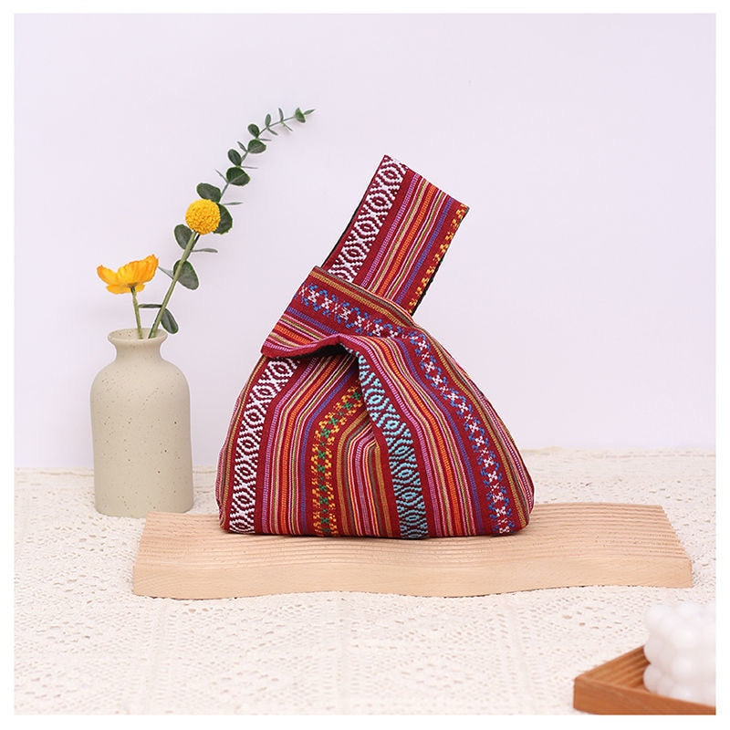 khadi knot bag