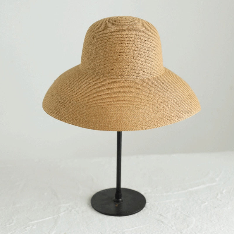 round top brim hat