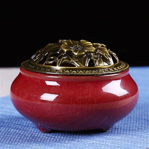 ice cracked incense burner