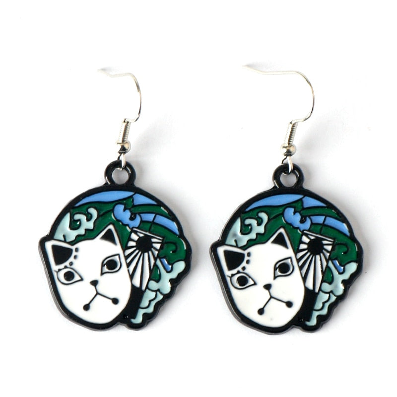 demon slayer earrings