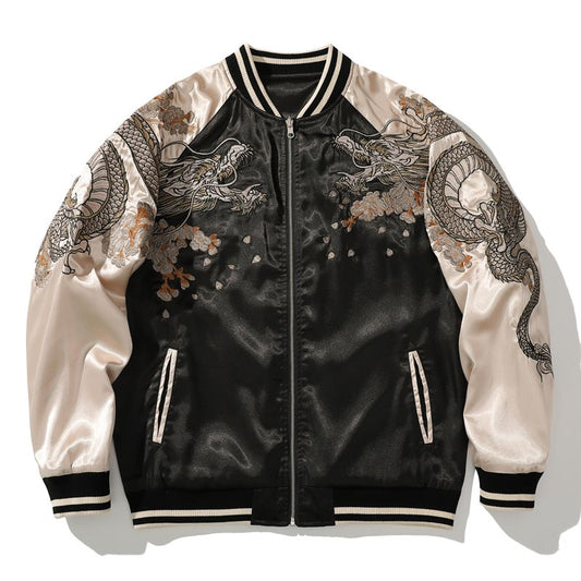 black dragon bomber jacket