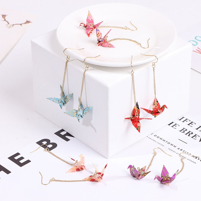 bird fly earring