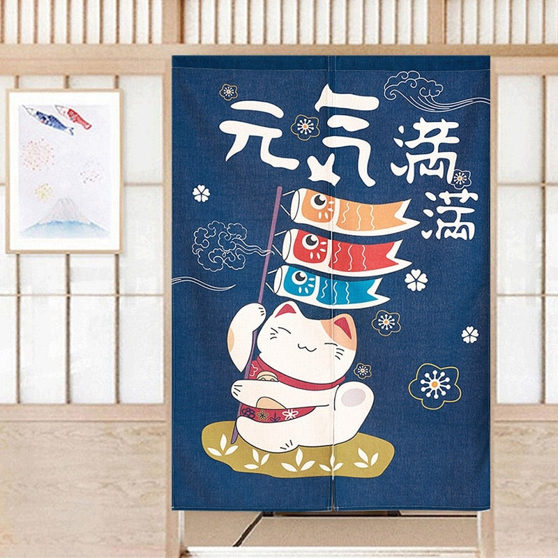 fat neko curtains