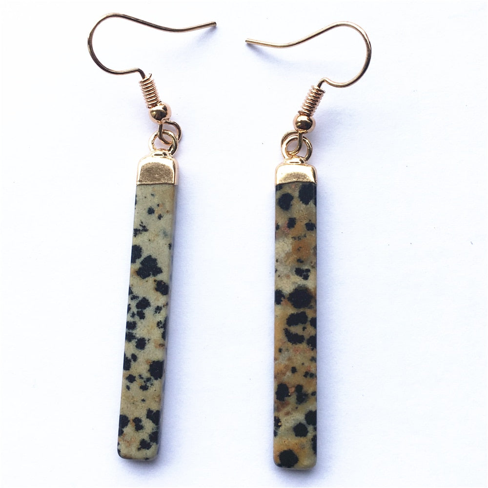 stone made earrings