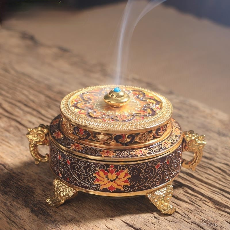 tibetan incense burner