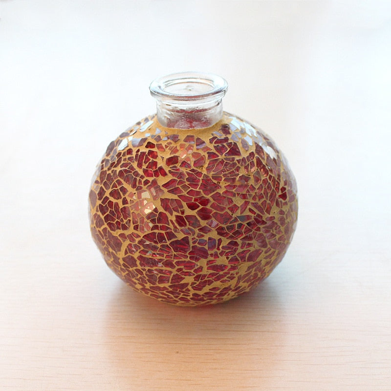 glass explosion vase