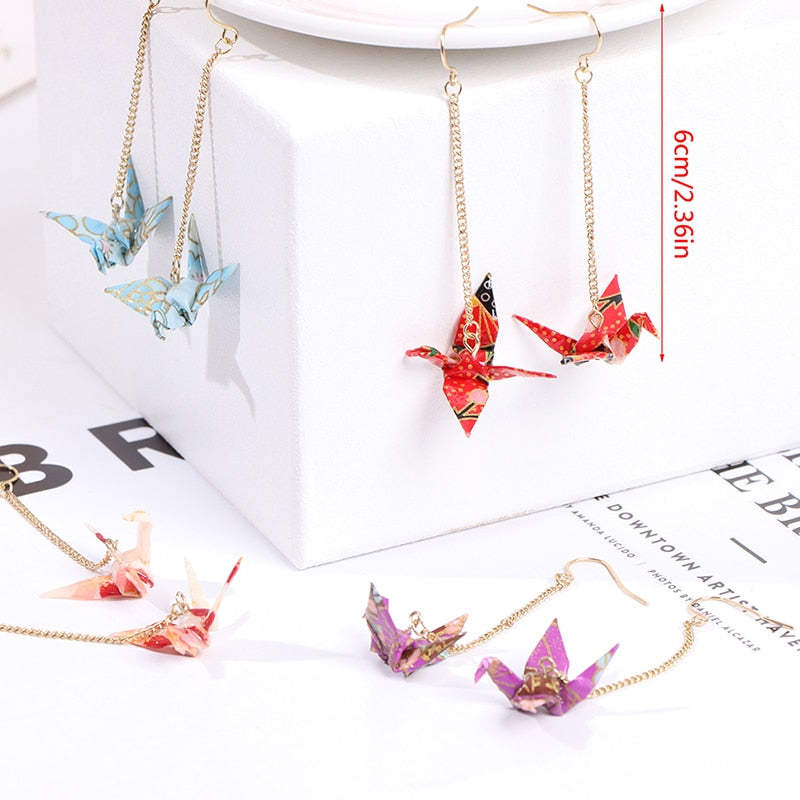 bird fly earring