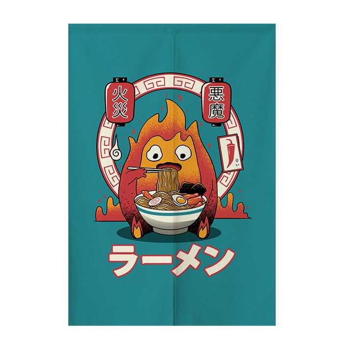 ramen curtain designs