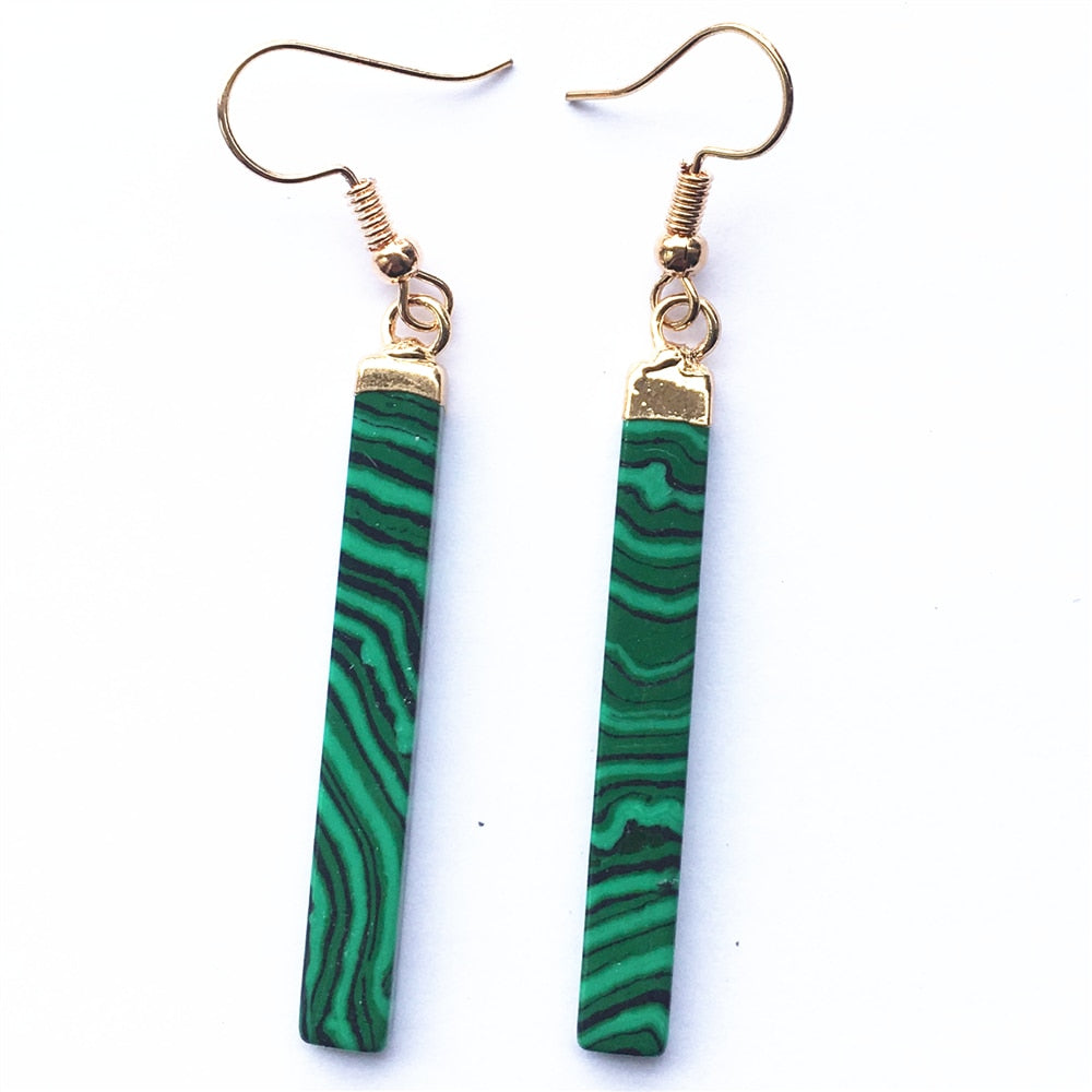 stone made earrings
