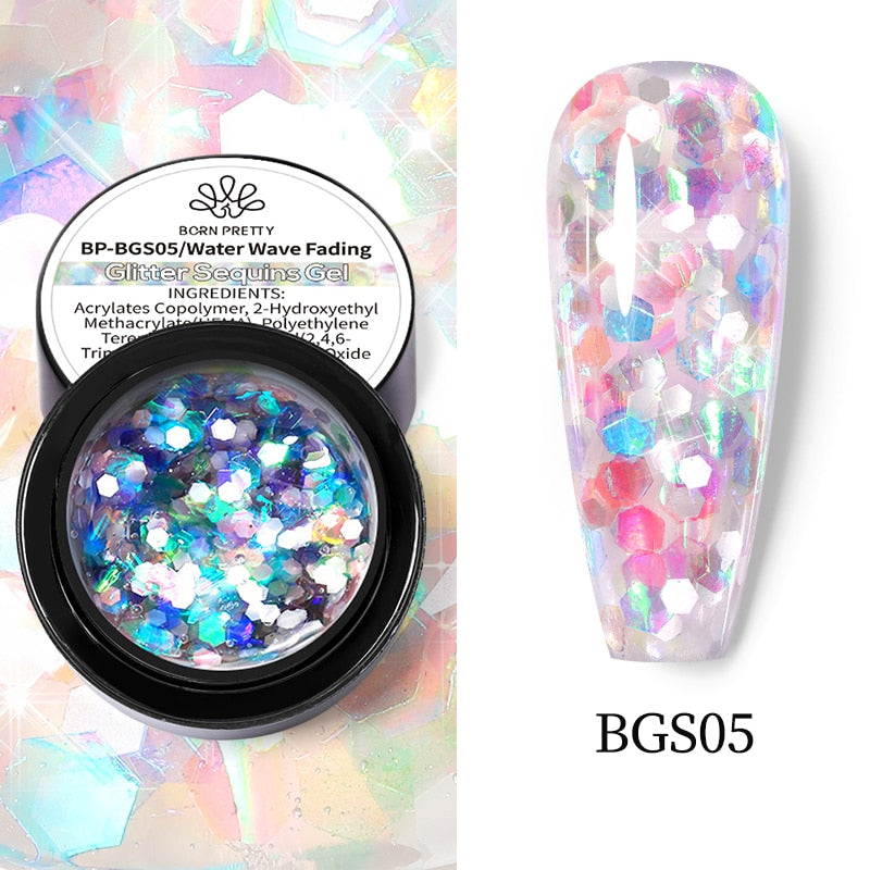 varnish glitter gel