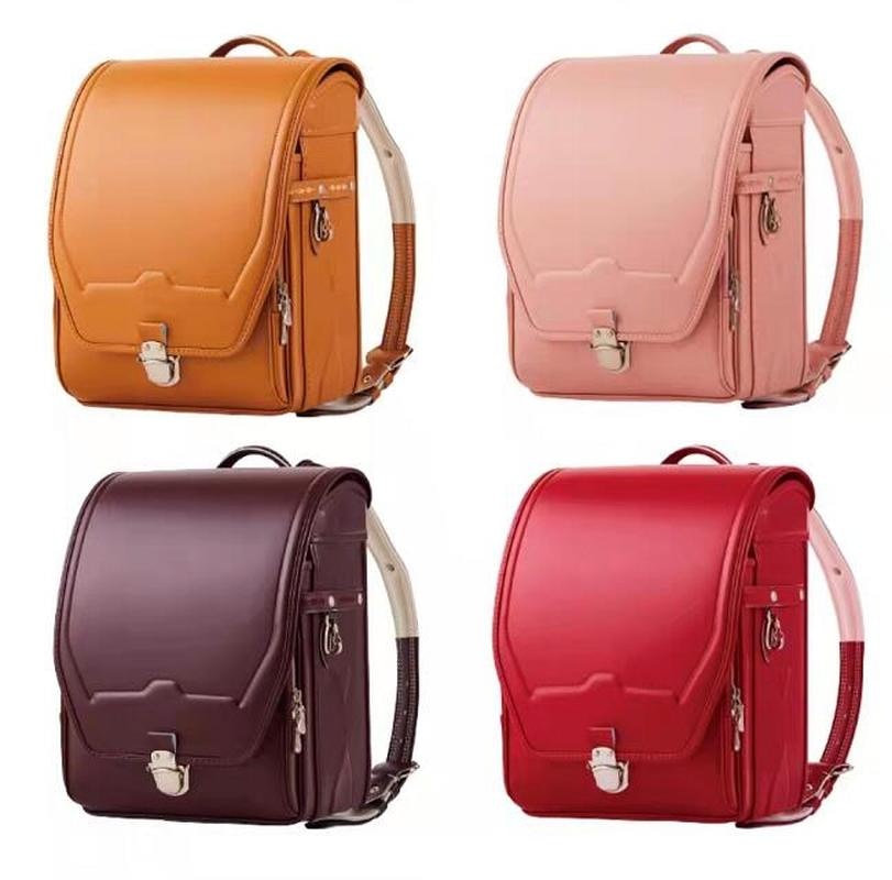 large capacity leather backpack