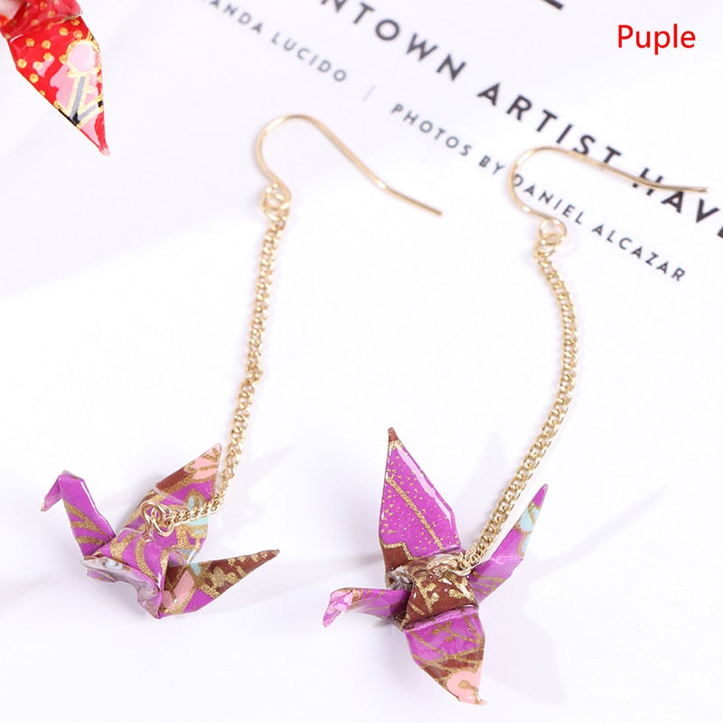 bird fly earring