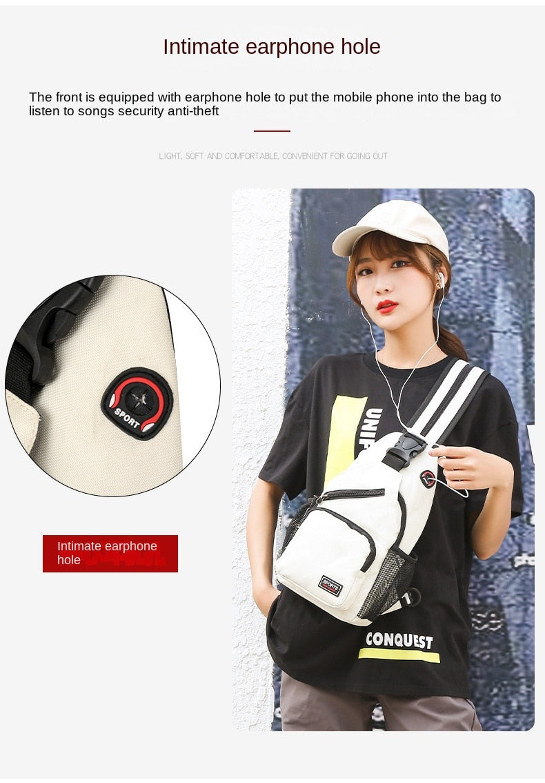 crossbody japanese backpack