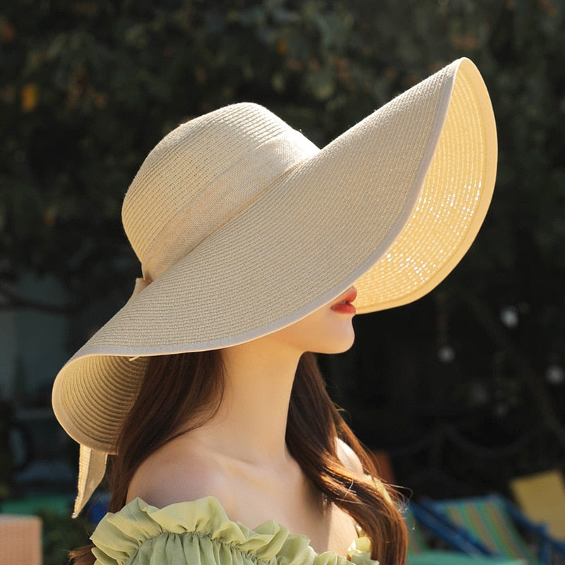 wavy brim hat