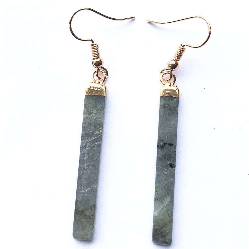 stone made earrings