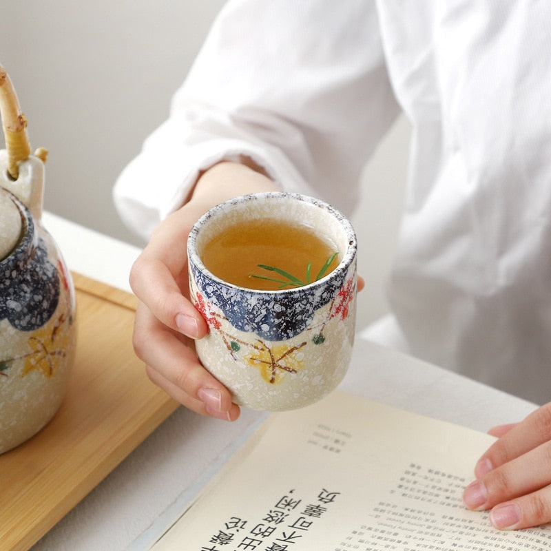 snowflake tea set