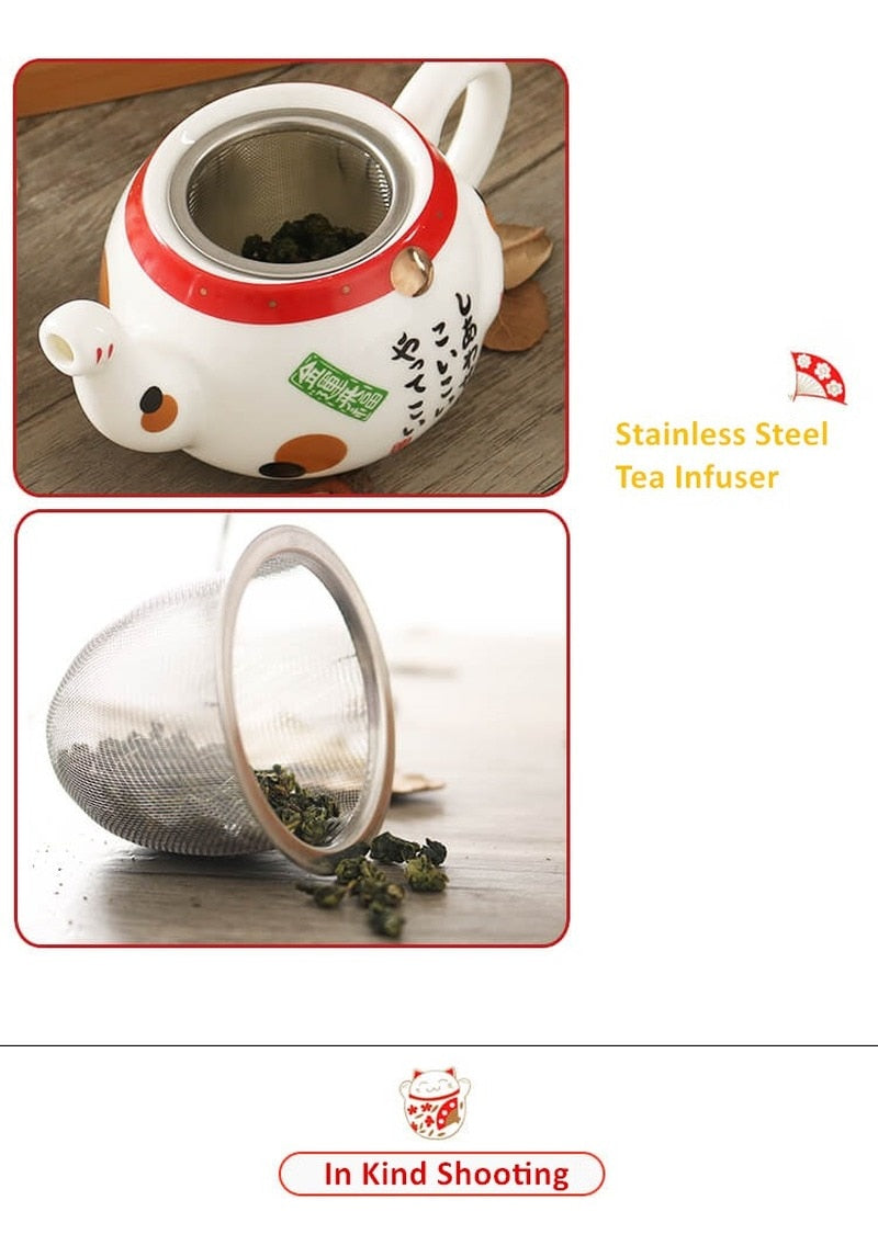 Cat tea set