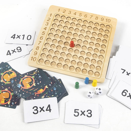 math multiplication board game