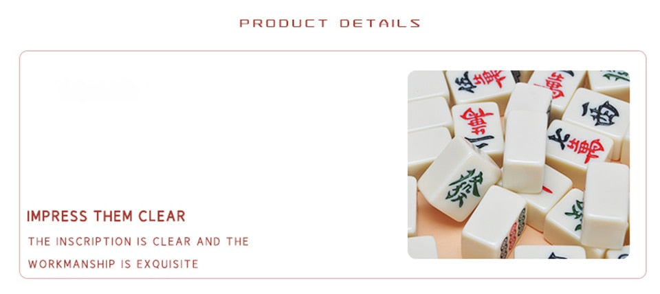 portable mahjong board game