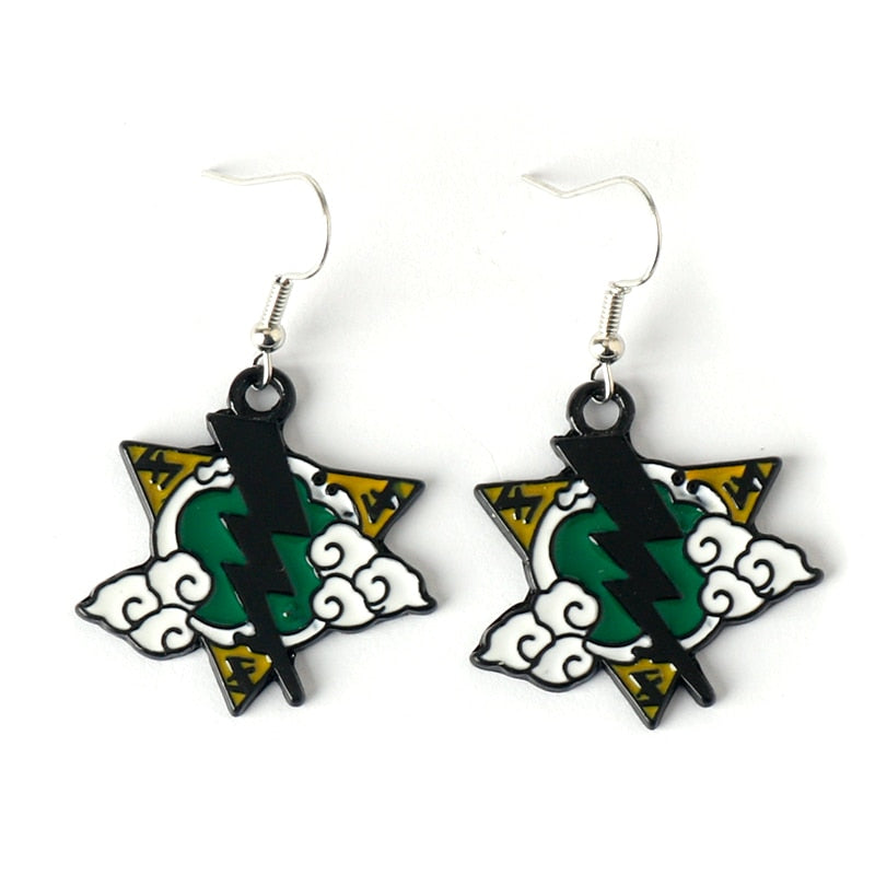 demon slayer earrings