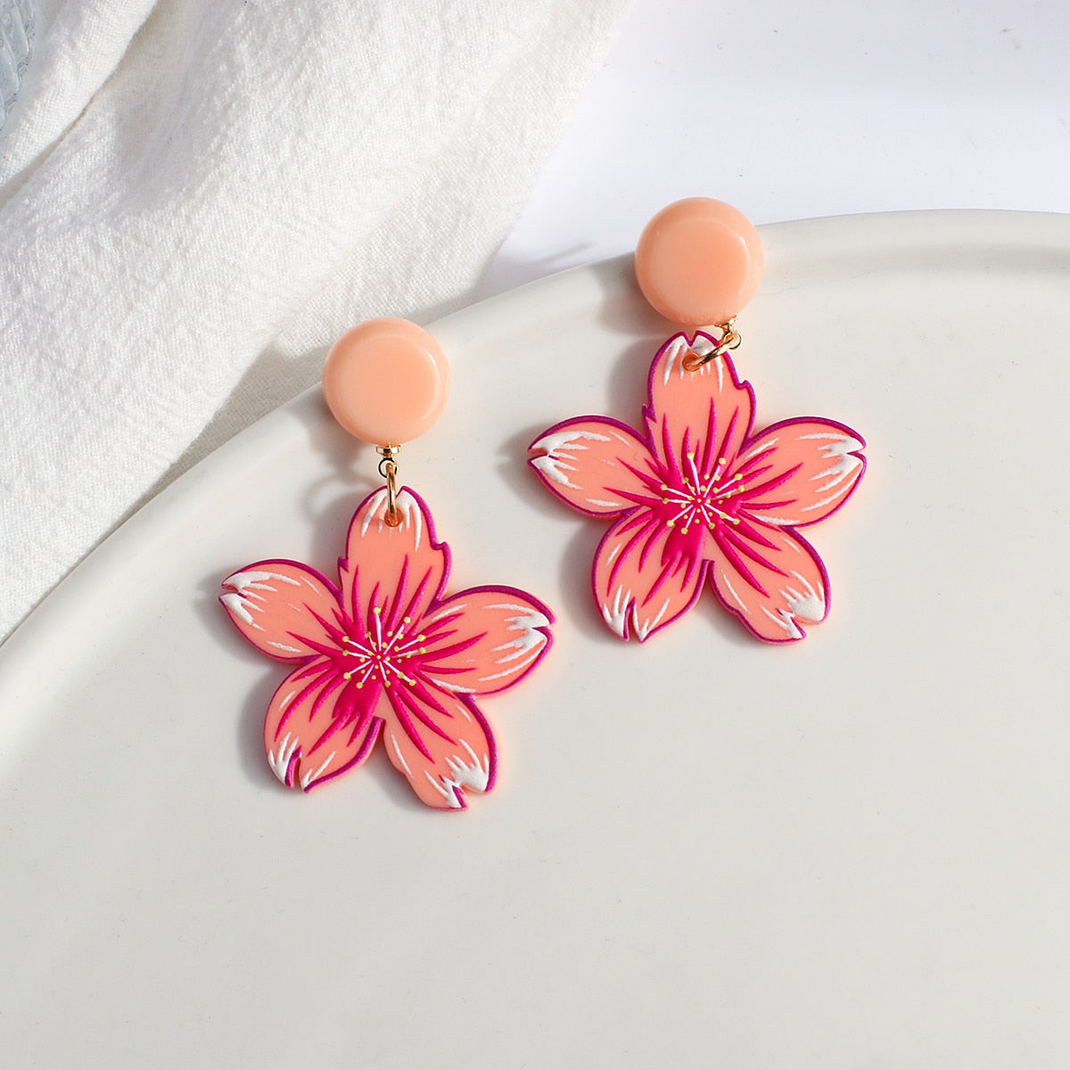 cartoon design earrings