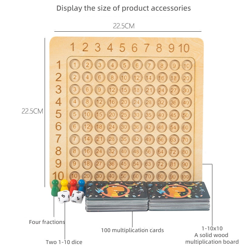 math multiplication board game
