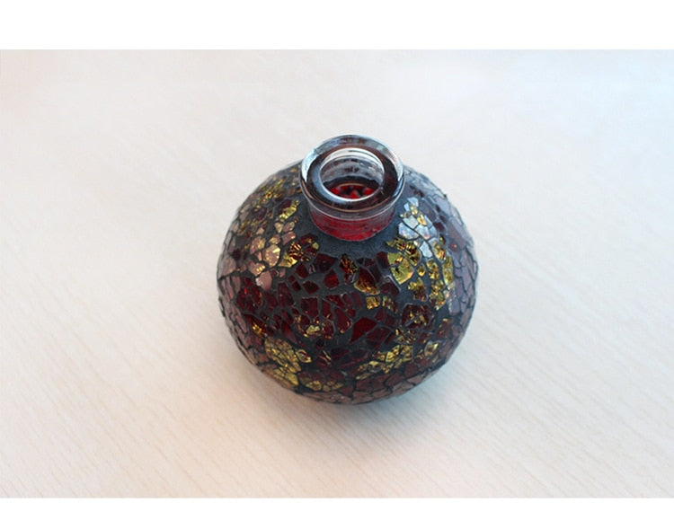 glass explosion vase