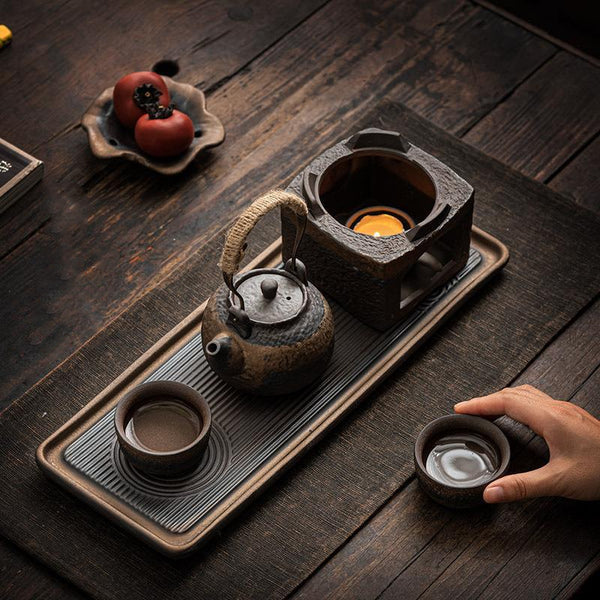 Japanese Warm Stoneware Teaset