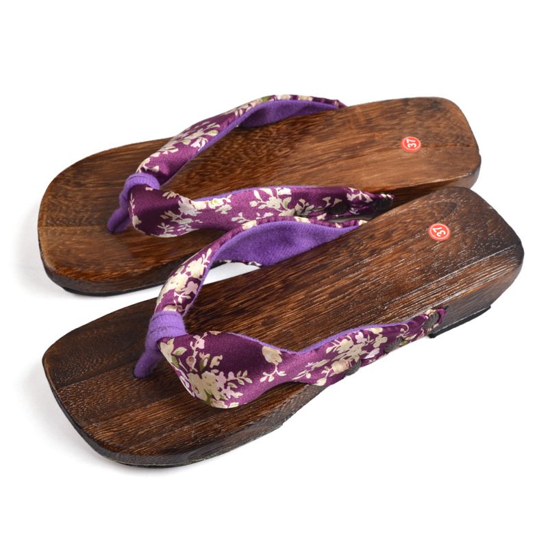 floral strips japanese sandals