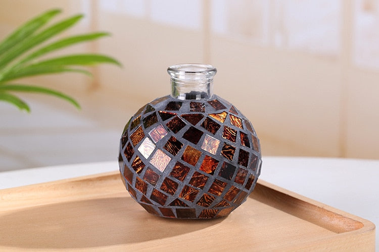 glass explosion vase