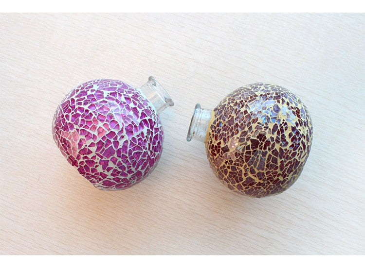 glass explosion vase