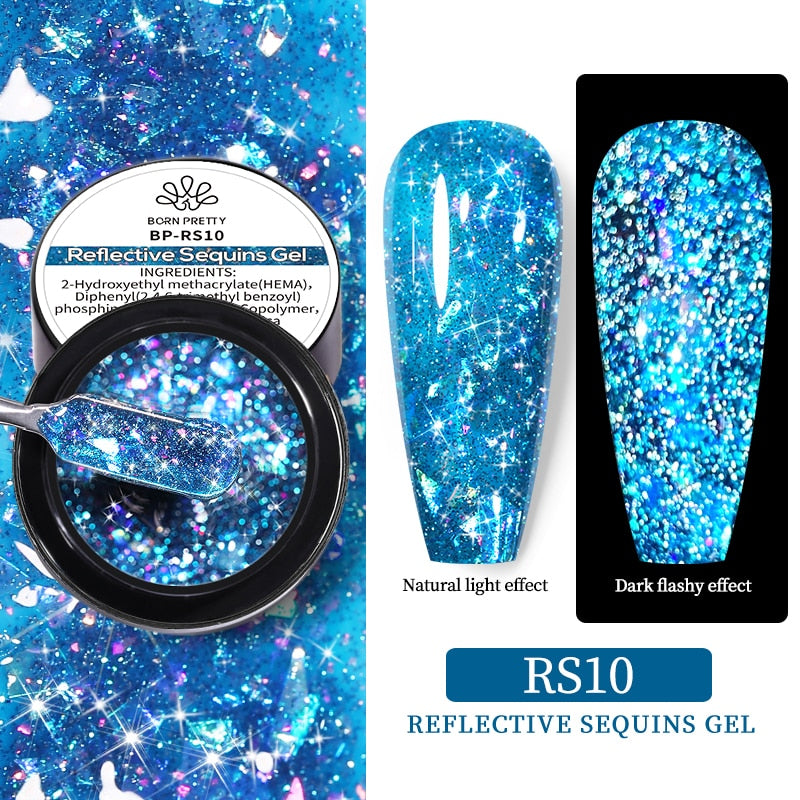varnish glitter gel