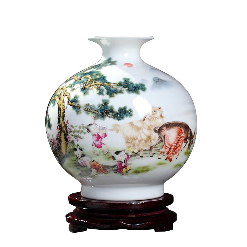 pomegranate shape vase