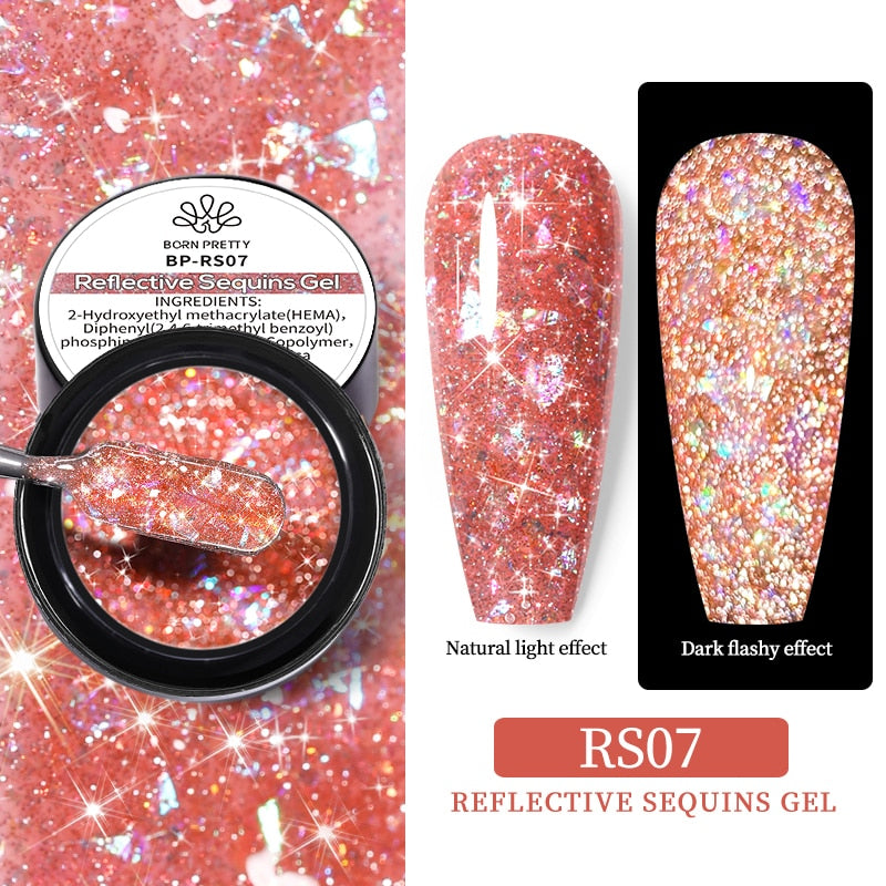 varnish glitter gel