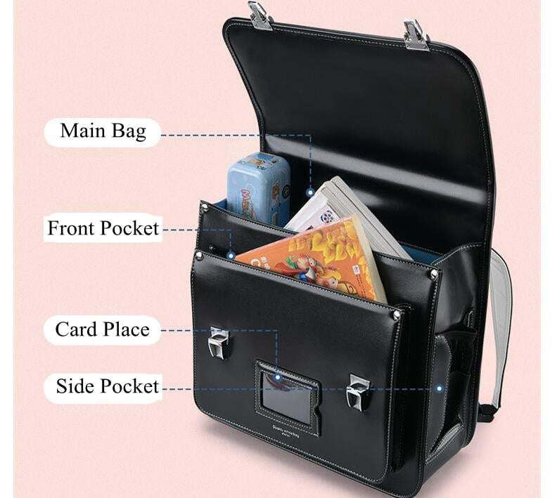 steel buckle backpack