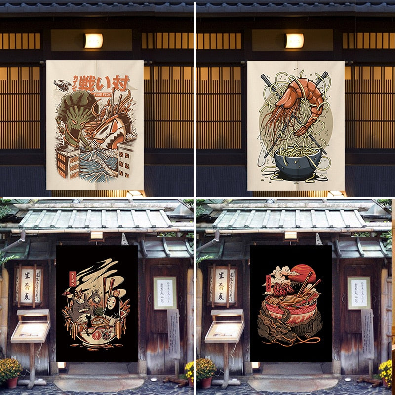 ramen curtain designs