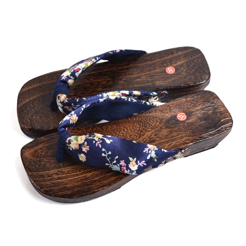floral strips japanese sandals