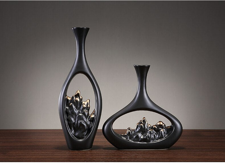 modern decorative vase