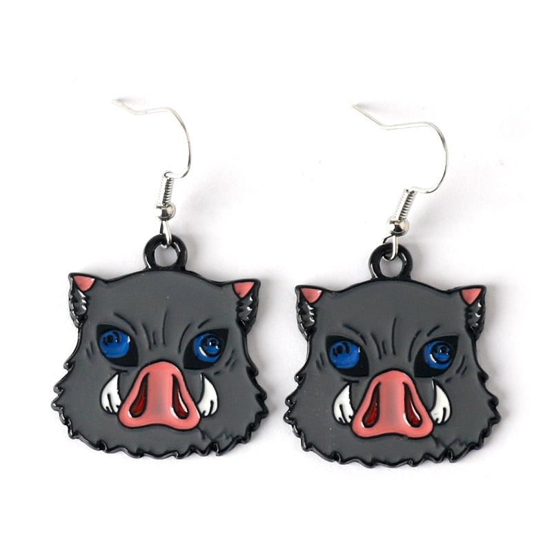 demon slayer earrings