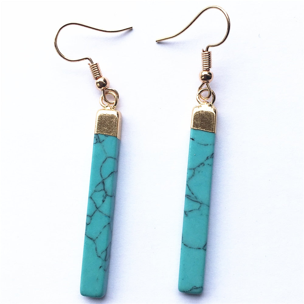 stone made earrings