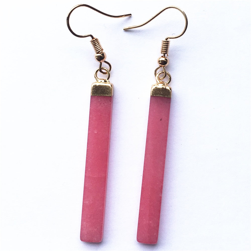 stone made earrings