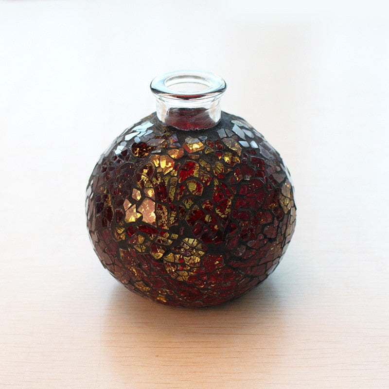 glass explosion vase