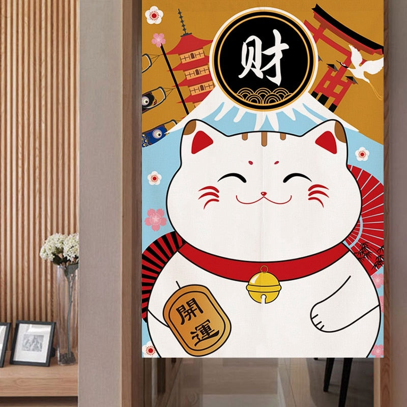 fat neko curtains